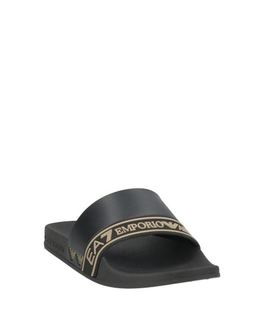 EA7 White Sandals for men