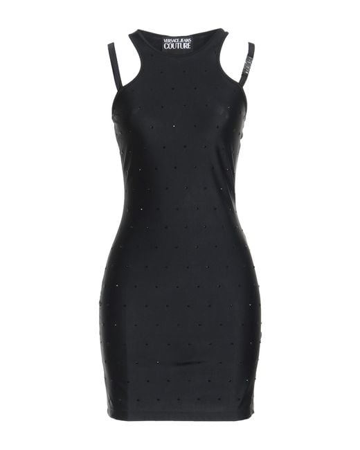 Versace Jeans Couture Black Mini Dress
