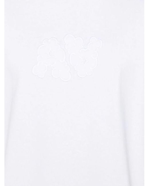 Axel Arigato T-Shirt mit Logo-Prägung in White für Herren