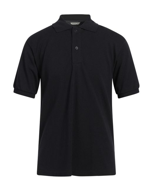 Auralee Black Polo Shirt for men