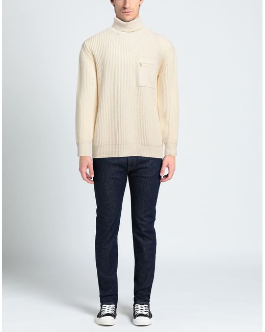 Department 5 Rollkragenpullover in White für Herren
