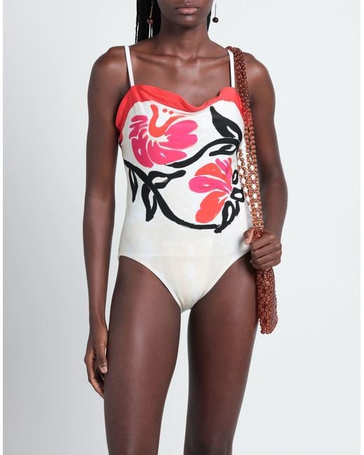 Marni White One-piece Swimsuit