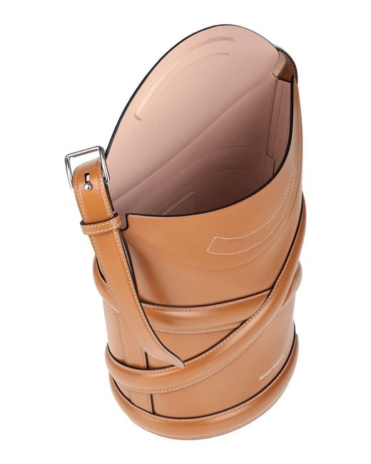 McQueen Brown Cross-Body Bag