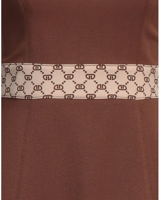 DIVEDIVINE Brown Mini-Kleid