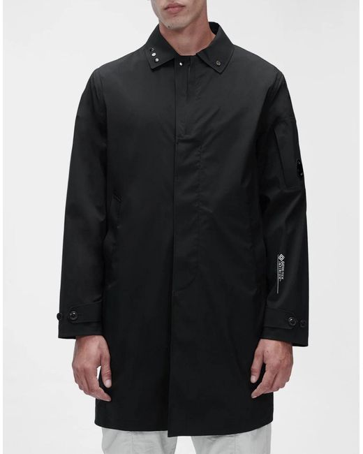Manteau long C P Company pour homme en coloris Black