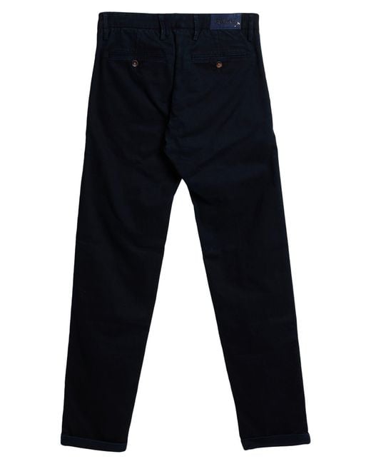 RE_HASH Blue Midnight Pants Cotton, Elastane for men