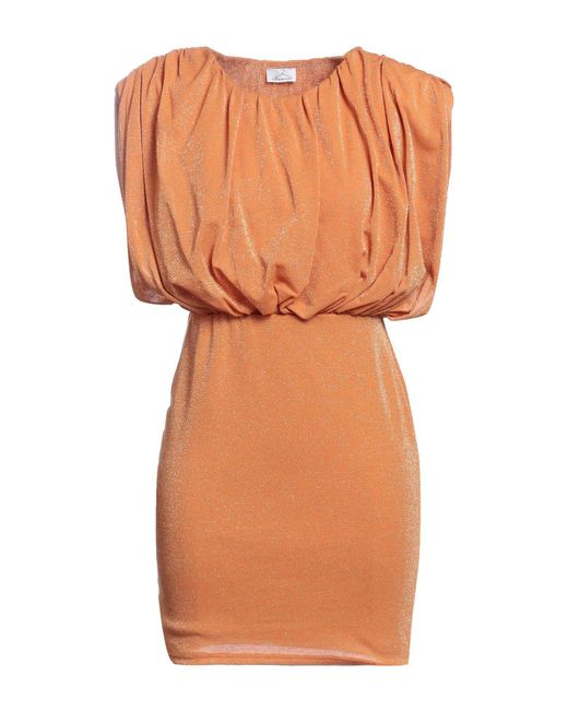 Berna Orange Mini Dress