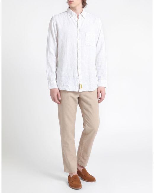 B.D. Baggies White Shirt Linen for men