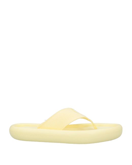 Stella McCartney Yellow Toe Post Sandals