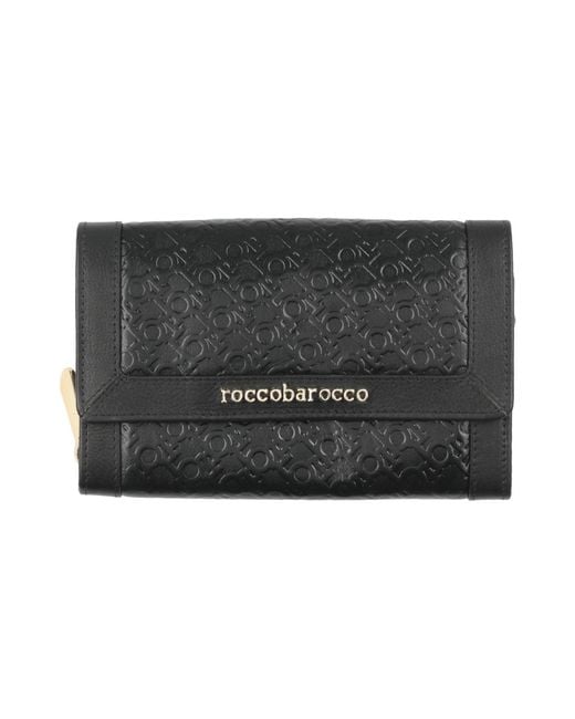 Rocco Barocco Black Wallet Polyester