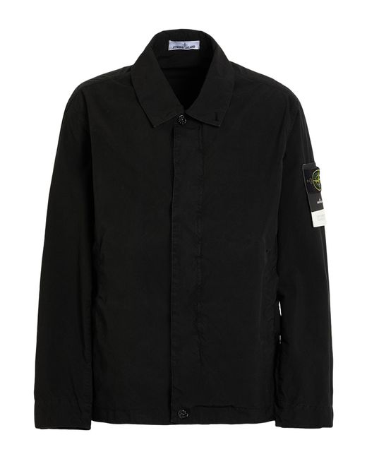 Stone Island Black Jacket for men