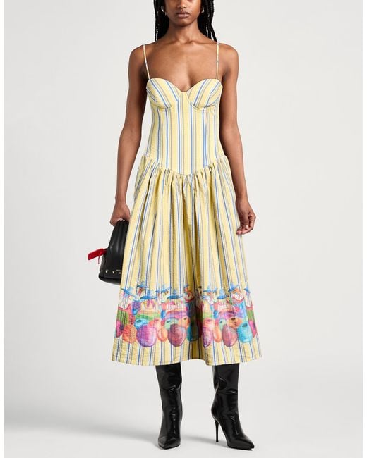 Stella Jean White Mini Dress