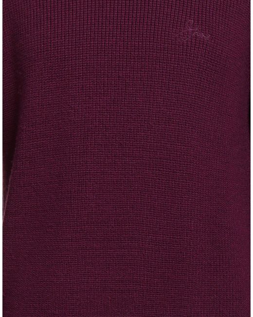 Shoe Purple Sweater Viscose, Polyester, Polyamide for men