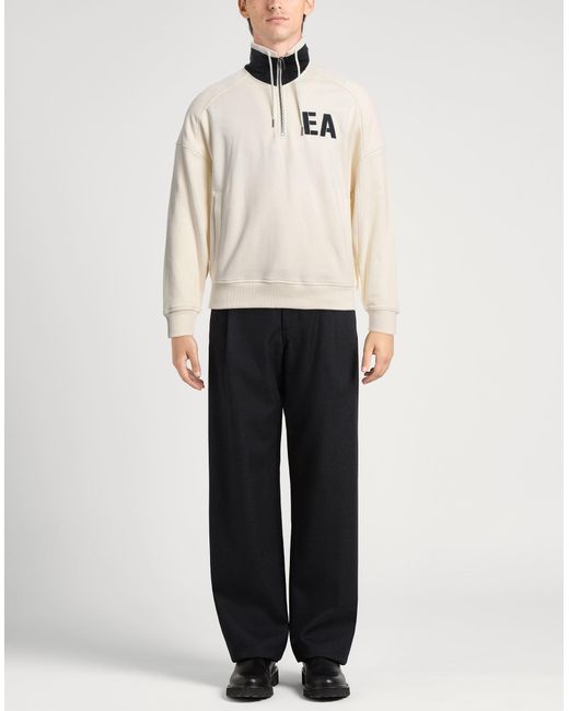 Emporio Armani White Sweatshirt for men