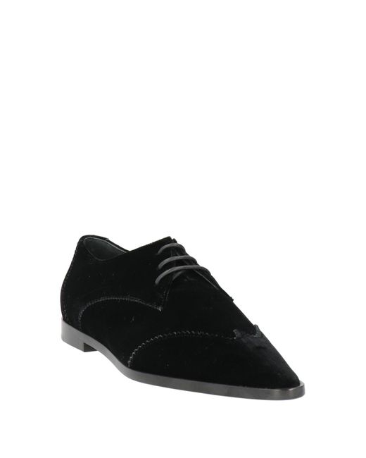 Emporio Armani Black Lace-up Shoes