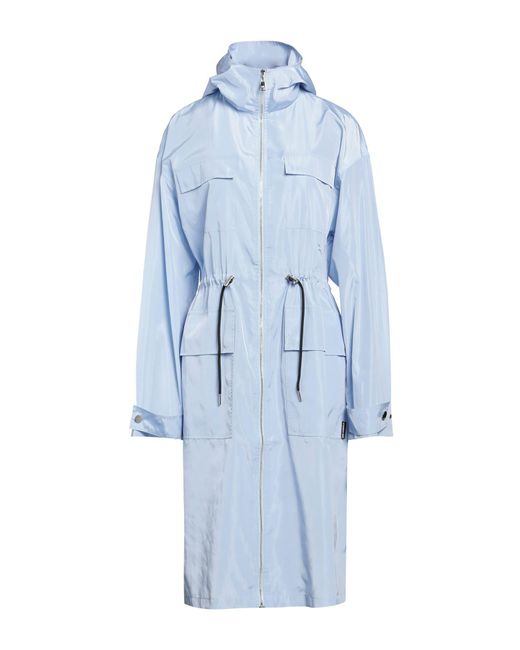 Karl Lagerfeld Blue Sky Overcoat & Trench Coat Recycled Polyester