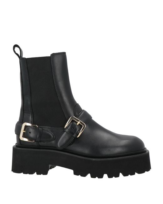 Sandro Black Ankle Boots