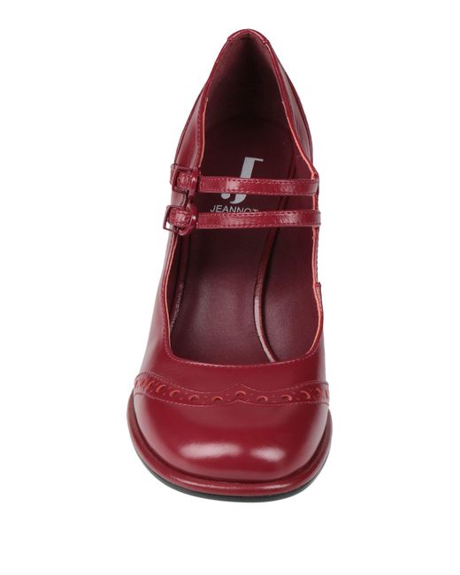 Jeannot Purple Pumps Kidskin
