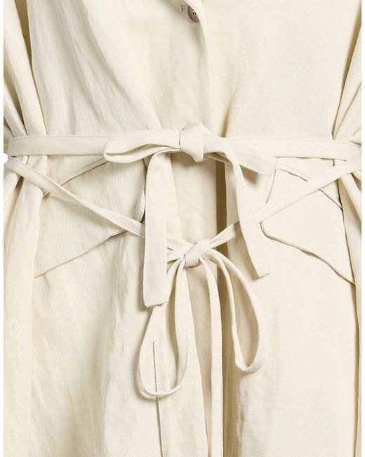 Masnada Natural Overcoat & Trench Coat