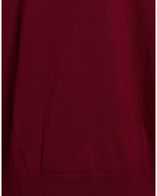 Alpha Studio Red Cardigan Wool for men