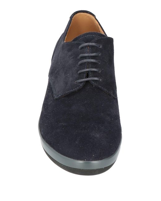 Emporio Armani Blue Lace-up Shoes for men