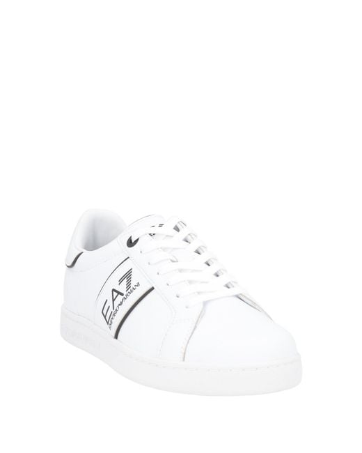 EA7 White Trainers for men