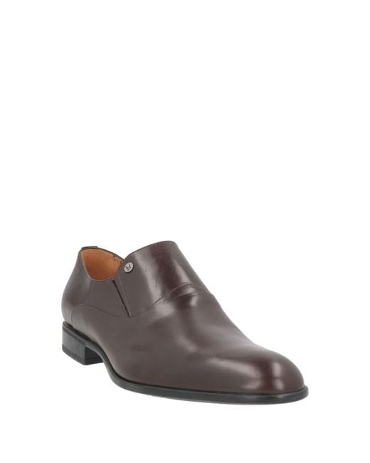 Moreschi Brown Loafers Calfskin for men
