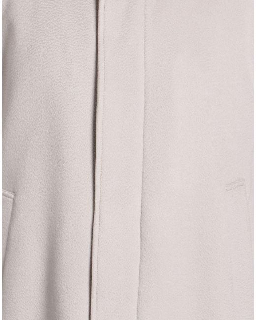 Herno Gray Coat Cashmere for men