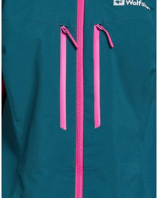 Jack Wolfskin Blue Jacket Polyester
