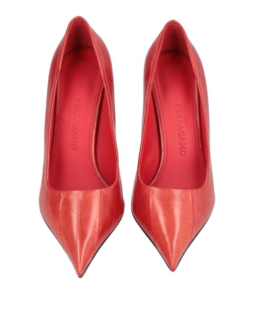 Ferragamo Pink Pumps