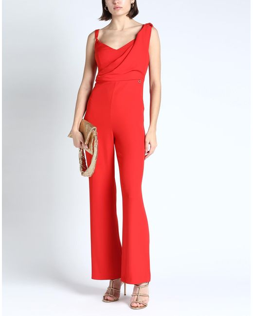Relish Red Jumpsuit