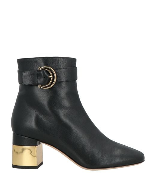 Chloé Black Ankle Boots