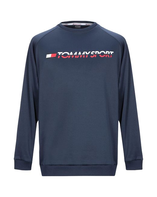 Tommy Sport Blue Sweatshirt for men