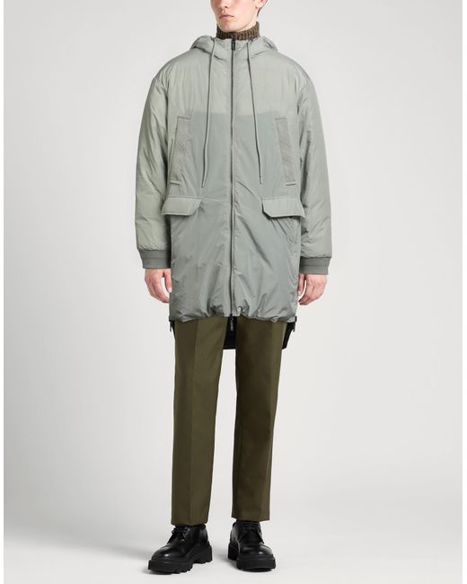 Emporio Armani Gray Puffer for men