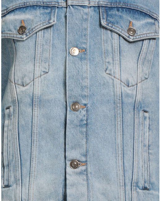 Alanui Blue Denim Outerwear