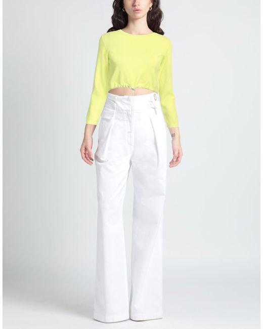 ViCOLO Yellow Sweater Viscose, Polyester