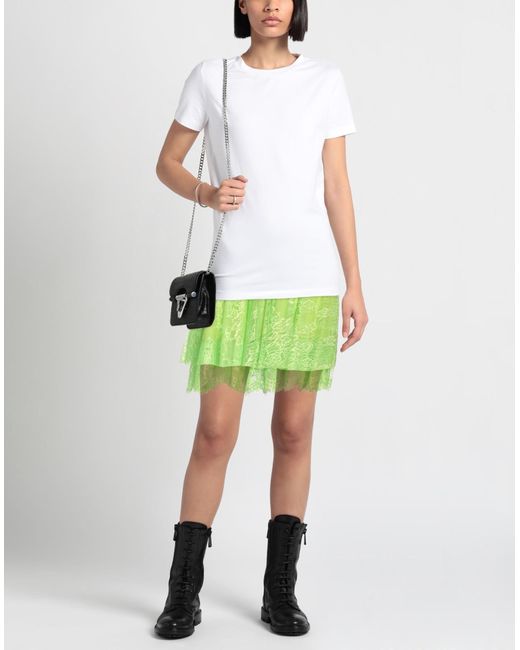 Blumarine Green Mini Skirt