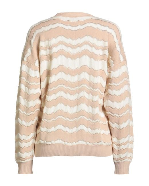 Missoni Natural Sweater Viscose, Wool, Polyester