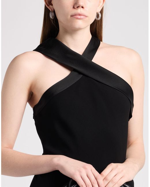 Max Mara Black Maxi Dress Triacetate, Polyester, Acetate, Viscose