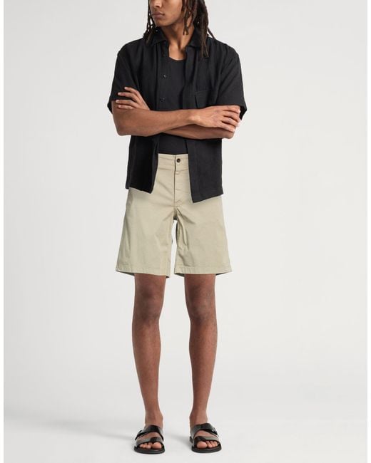 Drumohr Natural Shorts & Bermuda Shorts Cotton, Elastane for men