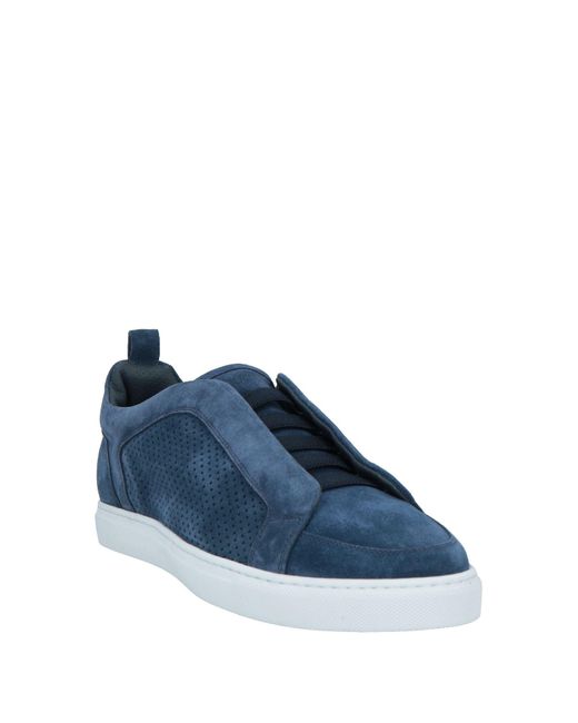 Doucal's Blue Trainers for men
