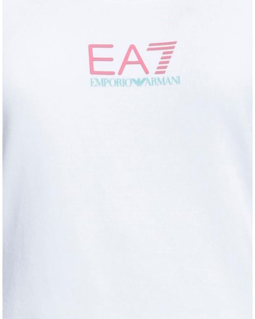 EA7 White Tank Top