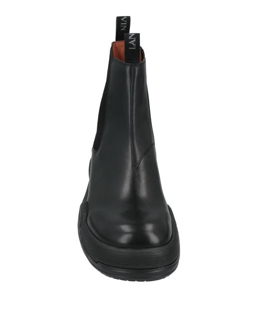 Lanvin Black Ankle Boots for men