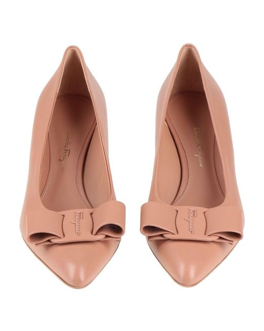 Ferragamo Pink Pumps