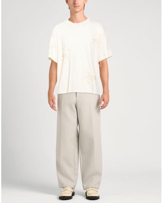 Sandro White T-Shirt for men