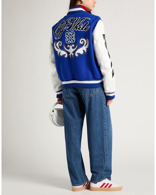 Off-White c/o Virgil Abloh Blue Jacket