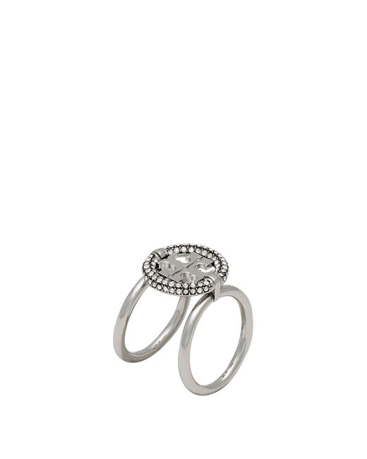 Silver tory store burch ring