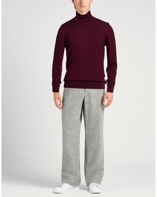 Alpha Studio Red Turtleneck for men