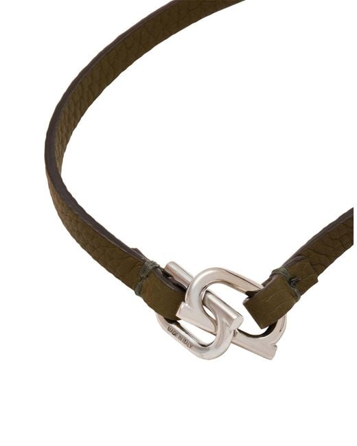 Ferragamo Brown Bracelets for men