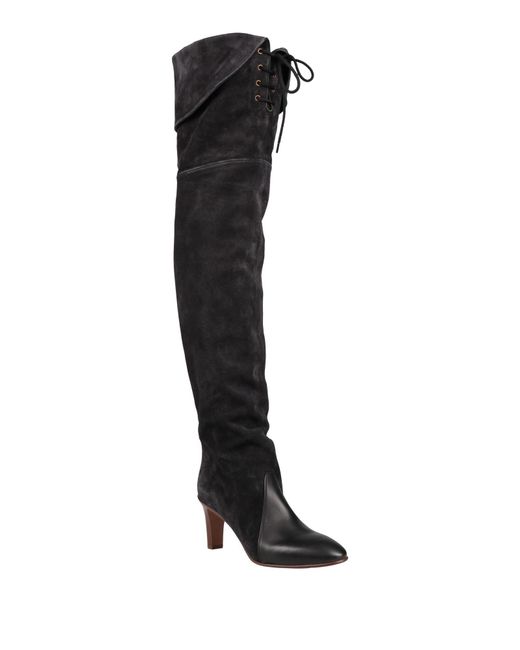 Chloé Black Boot Leather